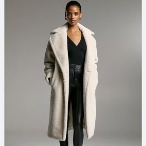 New Abercrombie & Fitch XL , The A&F Teddy Coat, fully lined interior soft long